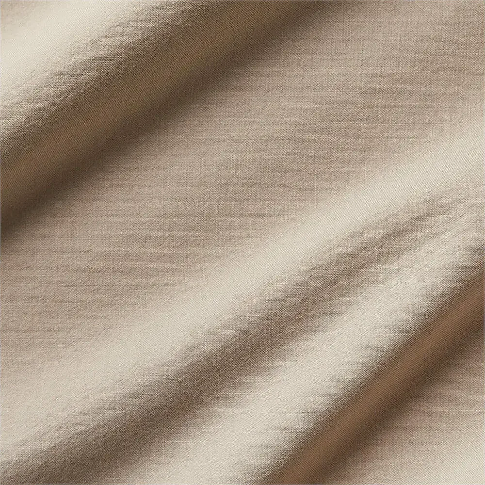 Crate&Barrel Full Sheet Set – Washed Organic Cotton – Sand Beige – NWT